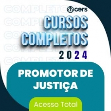 Promotor de Justiça (CERS 2024) Ministério Público MP